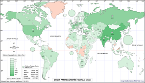 Dünya Patates Haritası