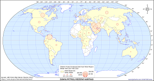 Dünya Petrol Rezervi Haritası