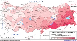 Türkiye 2014 Genç Nüfus Haritası