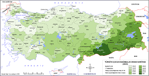 Türkiye 2023 Çocuk Bağımlılık Haritası