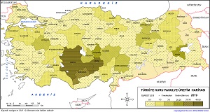 Türkiye Kuru Fasulye Haritası