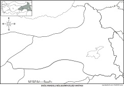 Doğu Anadolu Bölgesinin Dilsiz Haritası 2