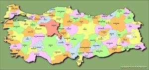 Türkiye Siyasi Haritası 3